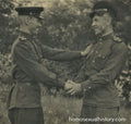 Bulgaria 1930s. Two soldiers  Affectionate